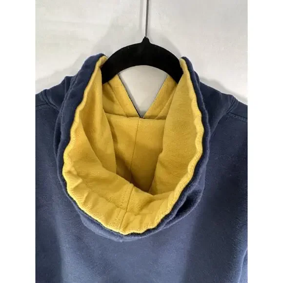 NASA Johnson Space Center Logo Hoodie Hooded Sweatshirt Navy Blue Large - Picture 3 of 12